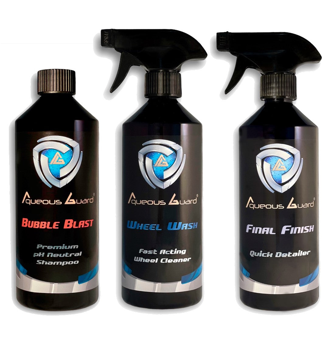 3 Piece Standard Exterior Washkit + Shine – Aqueous Guard®